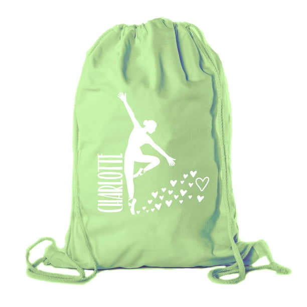 New Girls Dance Drawstring Backpack Tote Bag DANSHUZ Cool Dancers String Bag